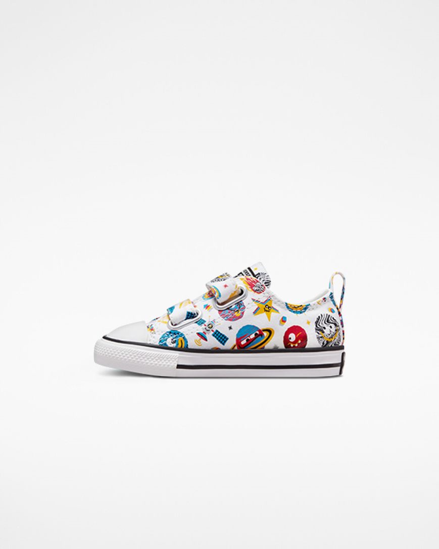 Tenis Converse Chuck Taylor All Star Easy-On Space Cruiser Cano Baixo Menina Branco Vermelhas | PT W00P71T